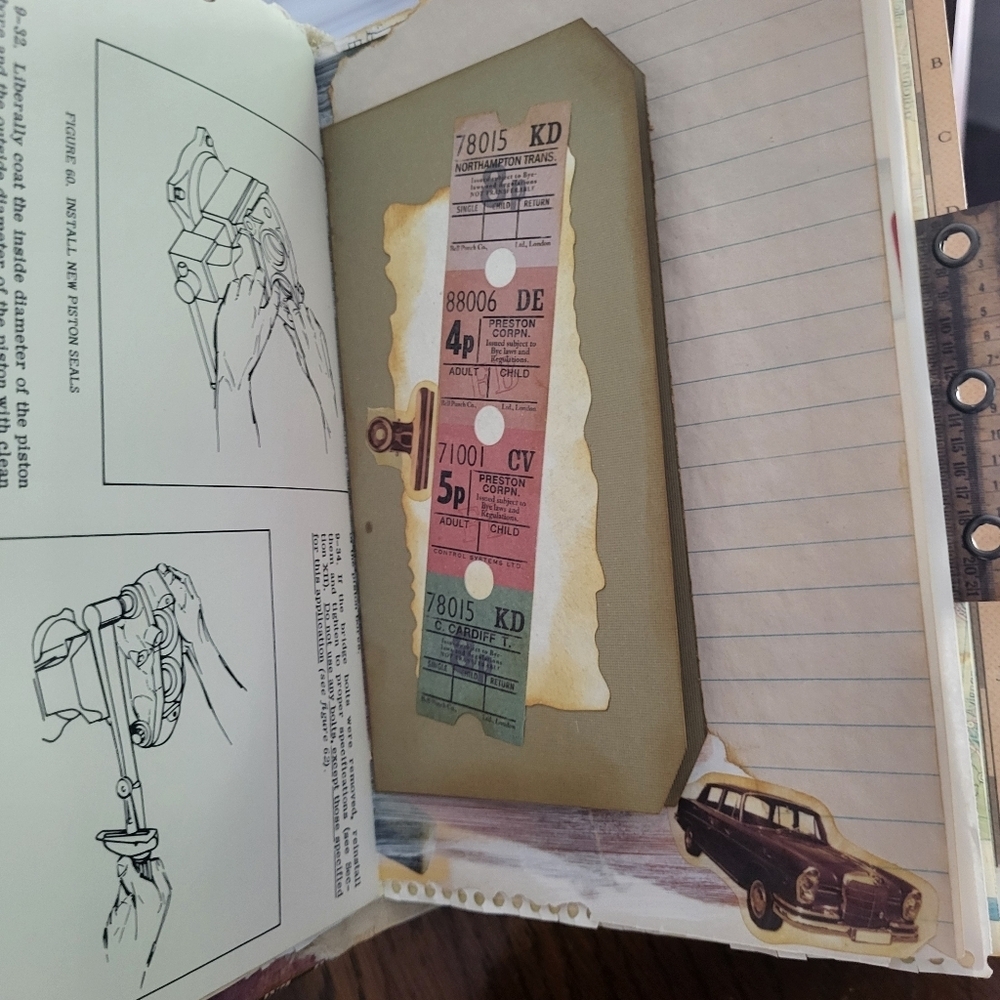 Vintage Themed Junk Journal - Picture 4 of 17